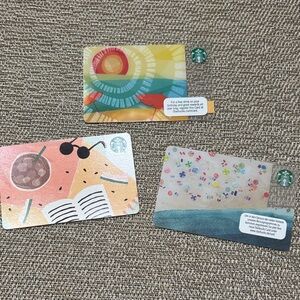 STARBUCKS ‘Life’s a Beach’ 🌞 🏝️ Gift Cards Set